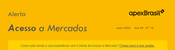 ALERTA DE ACESSO – EUA – PESTICIDA – Nº 18/2024
