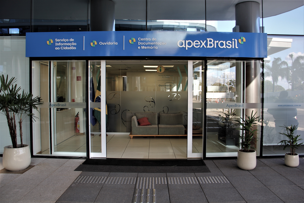 sede da ApexBrasil de portas abertas